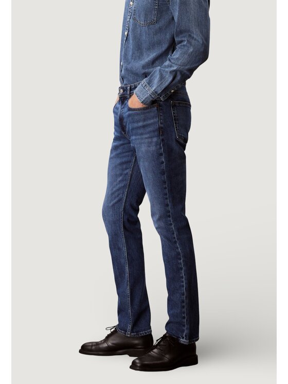 Calvin Klein Jeans Calvin Klein Jeans Jeans hlače SLIM HAMPTON JEAN Modra Slim Fit
