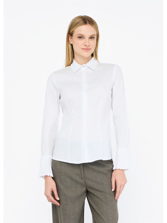 Liu Jo Liu Jo Camicia MF5405T243211111 Bianco Slim Fit