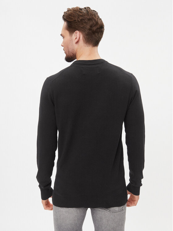 Calvin Klein Jeans Calvin Klein Jeans Sweter J30J324328 Czarny Regular Fit