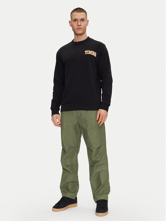 Timberland Timberland Μπλούζα TB0A6GPQ Μαύρο Regular Fit
