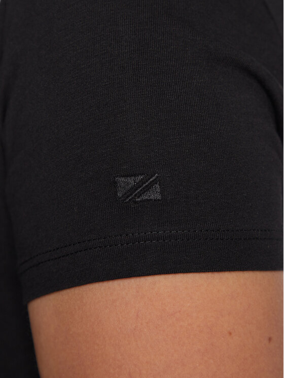 Pepe Jeans Pepe Jeans T-Shirt Corine PL505305 Czarny Regular Fit