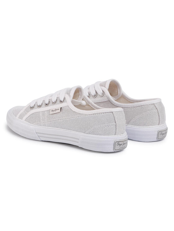 Pepe Jeans Pepe Jeans Гуменки Aberlady PLS30950 Бял
