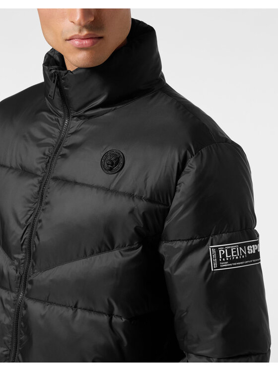 Plein Sport Plein Sport Kurtka puchowa 14139 Czarny Regular Fit