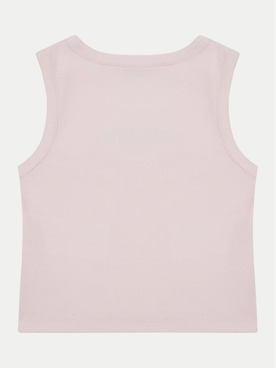 Guess Guess Top J4YI16 KBZP4 Różowy Regular Fit