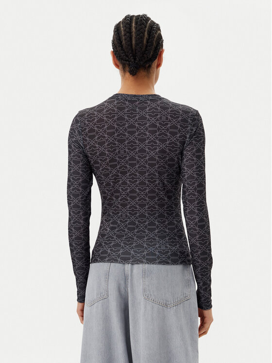 HUGO HUGO Блузка Diralina_10 50542422 Чорний Slim Fit
