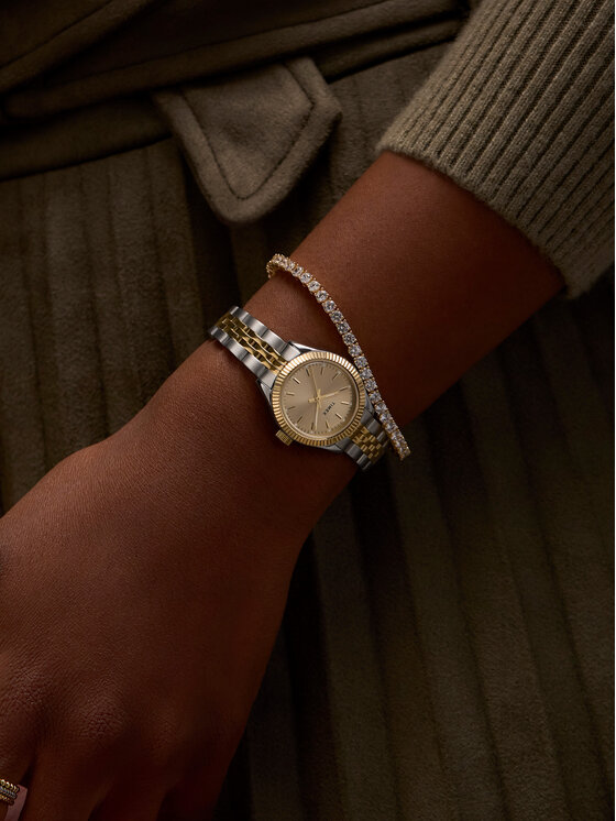 Timex Timex Часовник Legacy Mini TW2W90900 Златист