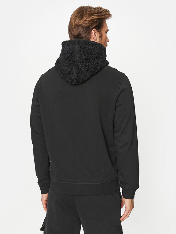 BOSS Boss Світшот Weteddy 50501378 Чорний Relaxed Fit