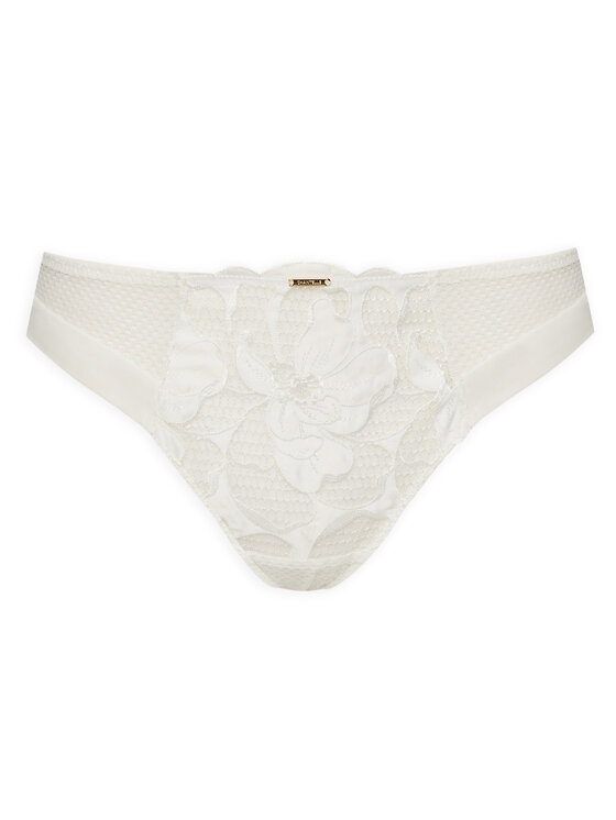 Chantelle Chantelle Στρίνγκ Fleurs Signature C12Q90 Λευκό