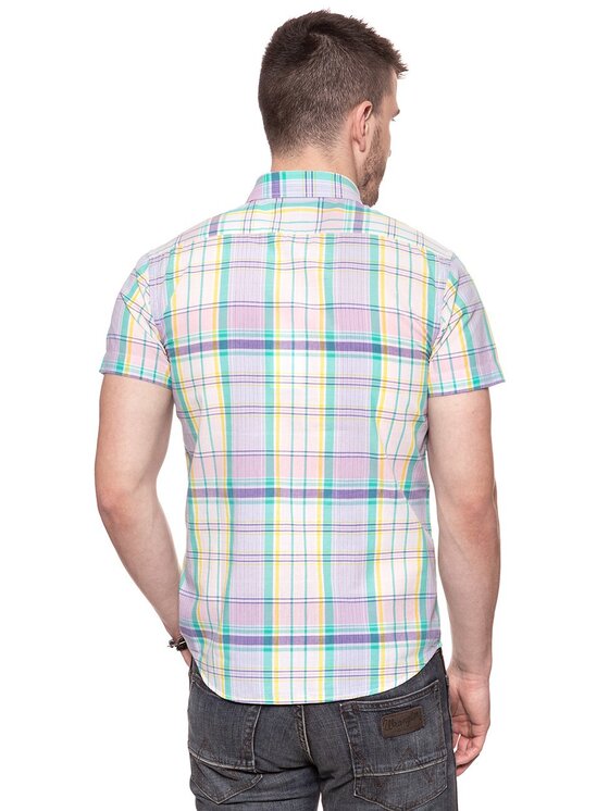 Wrangler Wrangler Camicia BUTTON DOWN Rosa Slim Fit