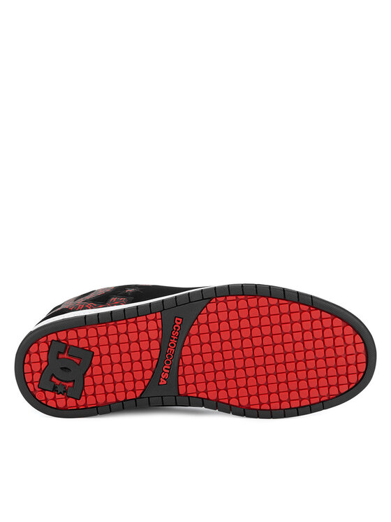 DC DC Sneakers COURT GRAFFIK 300529-BW5 Negru