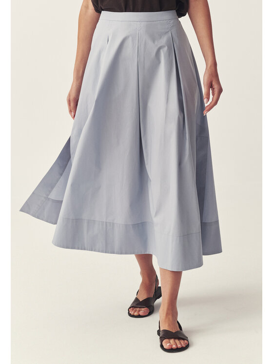 TATUUM TATUUM Midi sukňa KOPENTI Modrá Flare Fit