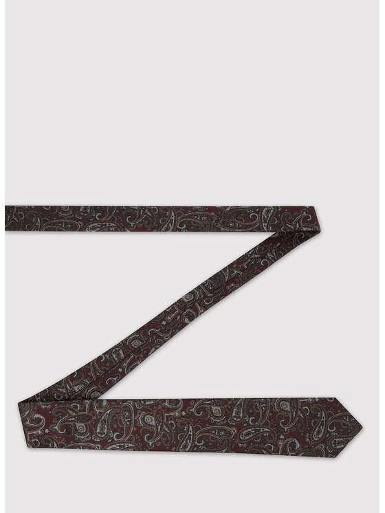 Pako Lorente Pako Lorente Krawat P26WP-KX-011 Bordowy
