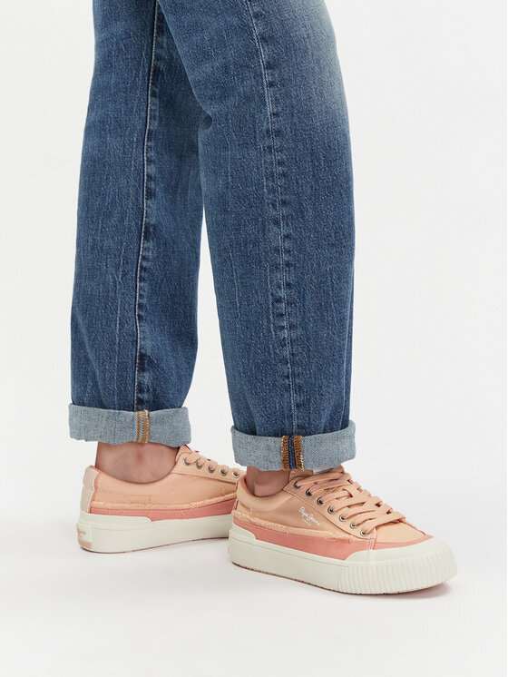 Pepe Jeans Pepe Jeans Teniși Ben Fresh W PLS31589 Portocaliu