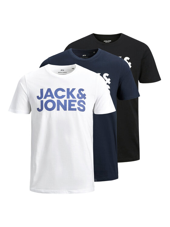 Jack & Jones Jack & Jones Σετ t-shirts Corp Logo 12191762 Έγχρωμο Slim Fit
