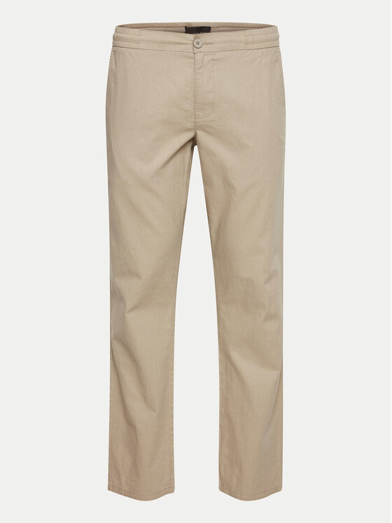 Blend Blend Szövet nadrág 20716614 Bézs Straight Fit