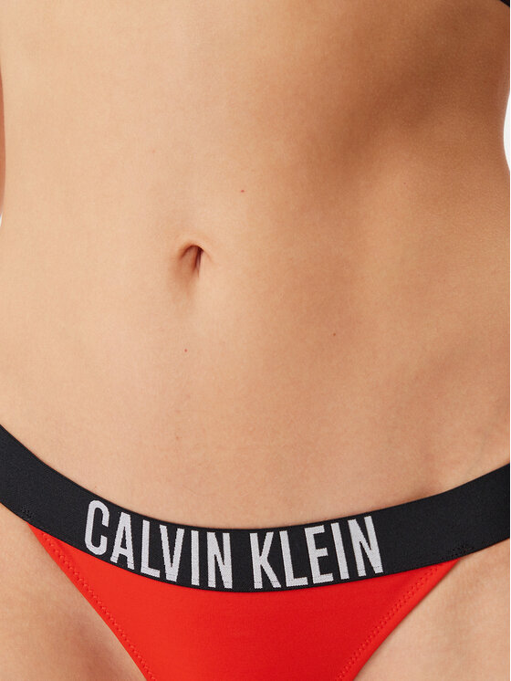 Calvin Klein Swimwear Calvin Klein Swimwear Spodní část bikin KW0KW02857 Červená