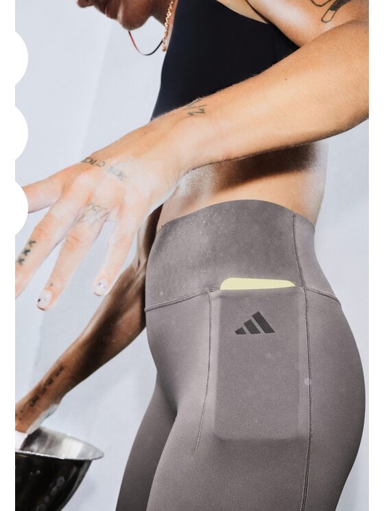 adidas adidas Легінси Optime Workout KA0186 Чорний Slim Fit