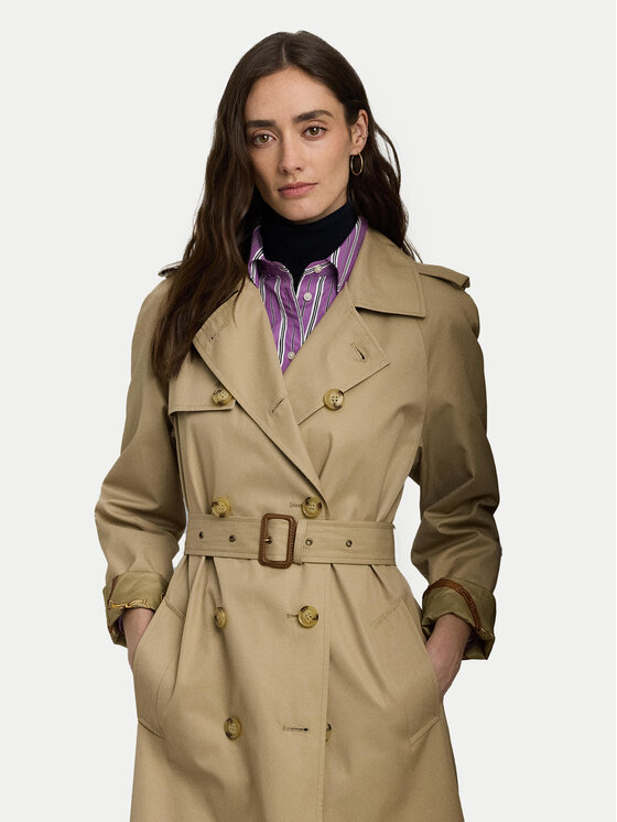 LAUREN RALPH LAUREN Lauren Ralph Lauren Trench 297951259003 Bej Straight Fit