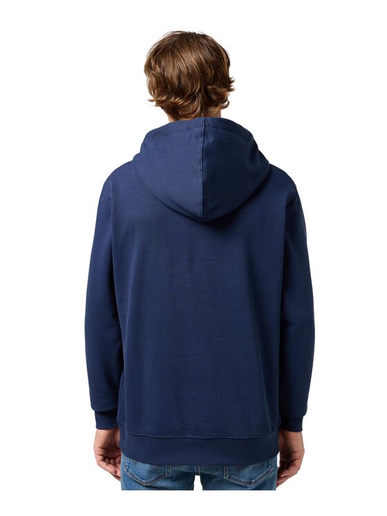 Wrangler Wrangler Bluza 112382181 Granatowy Regular Fit