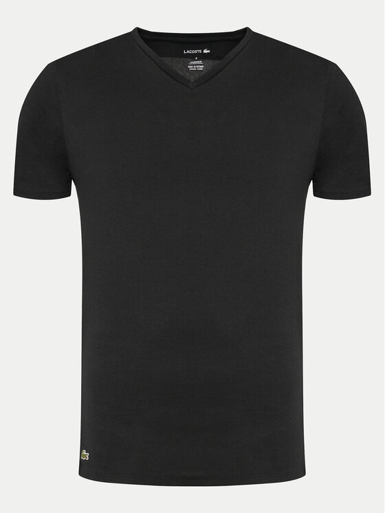 Lacoste Lacoste Set od 3 majice TH9008 Crna Slim Fit