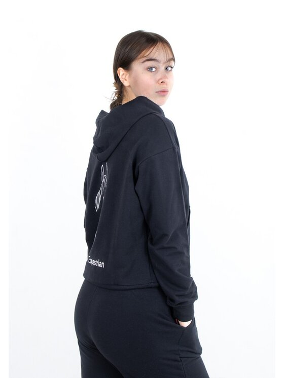 DKaren Sport DKaren Sport Bluza EQ001 Czarny Classic Fit