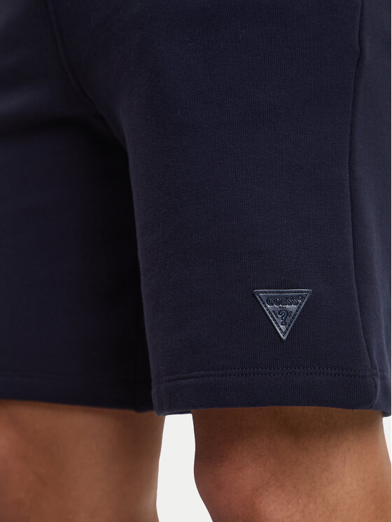 Guess Guess Sportiniai šortai M6GD12 K3020 Tamsiai mėlyna Slim Fit