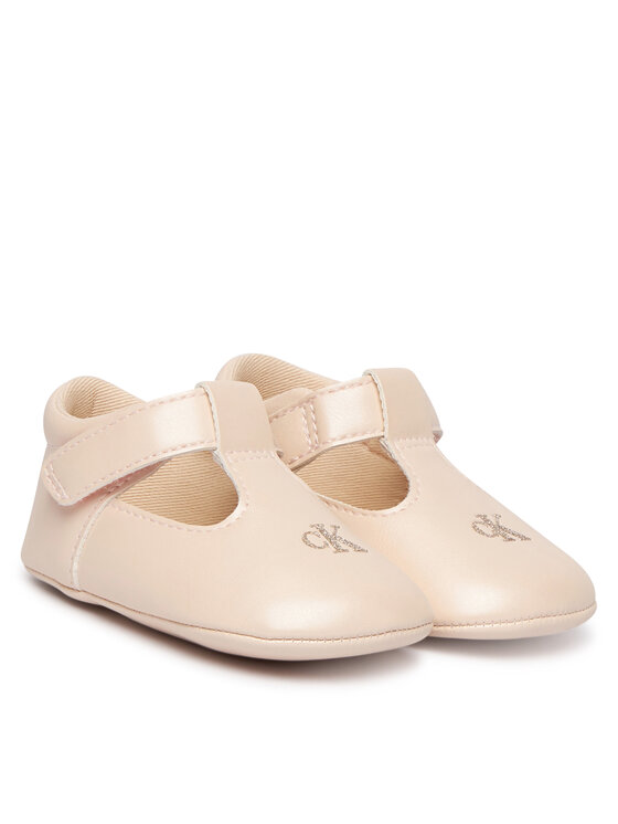 Calvin Klein Calvin Klein Esimesed beebijalatsid V0A3-83200-1904 Roosa