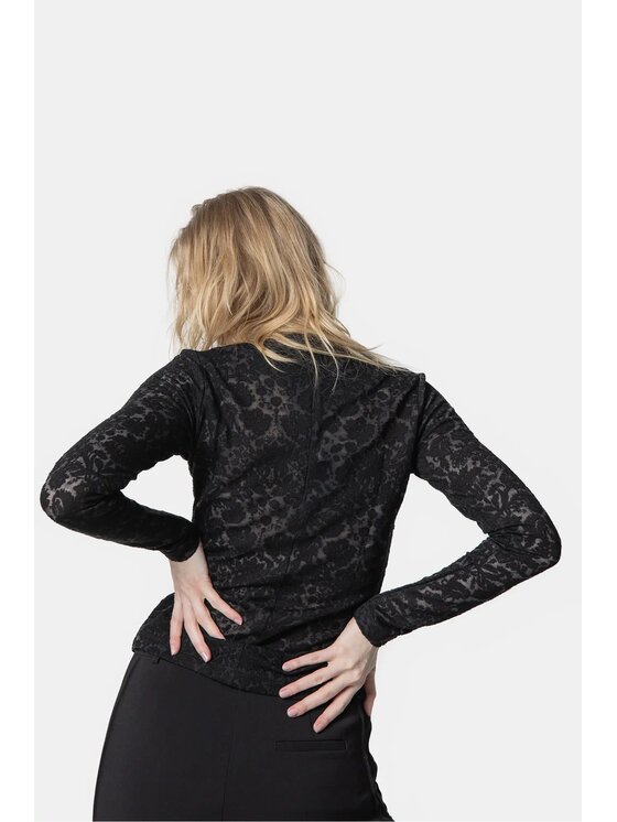 PINKO PINKO Halenka Marinara Černá Regular Fit