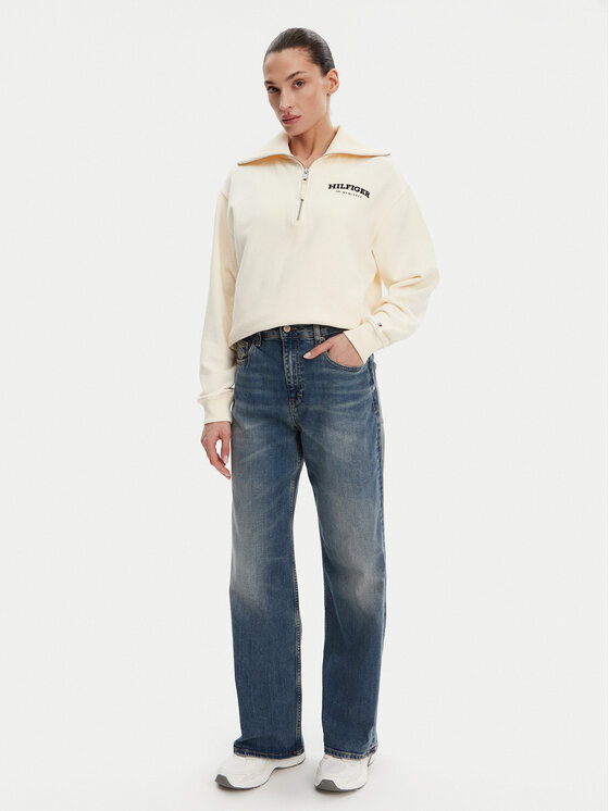 Tommy Jeans Tommy Jeans Jeansy Mia DW0DW21280 Tmavomodrá Straight Fit
