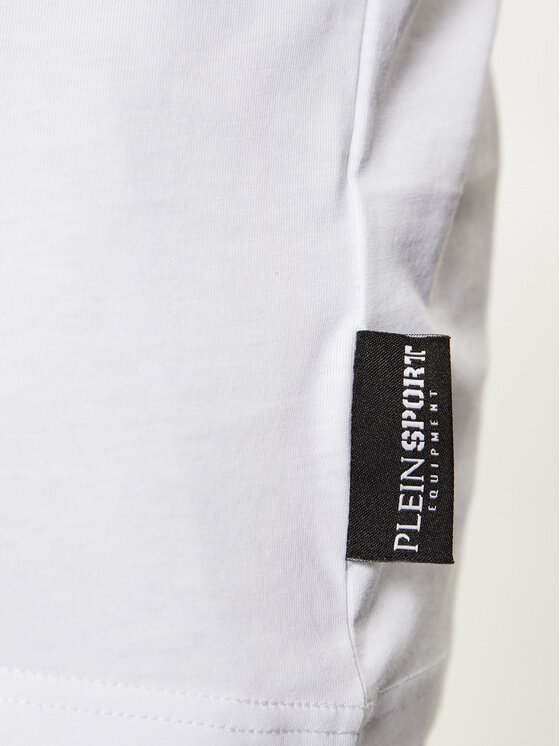 Plein Sport Plein Sport Smanicato AADC MTK7158 SJY001N Bianco Regular Fit