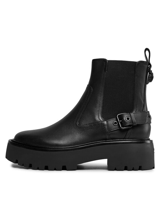 Kurt Geiger Kurt Geiger Členková obuv s elastickým prvkom 225-Matilda Chelsea Boot 655000109 Čierna