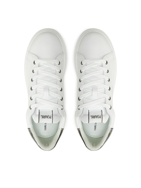 KARL LAGERFELD KARL LAGERFELD Laisvalaikio batai KL52538K Balta