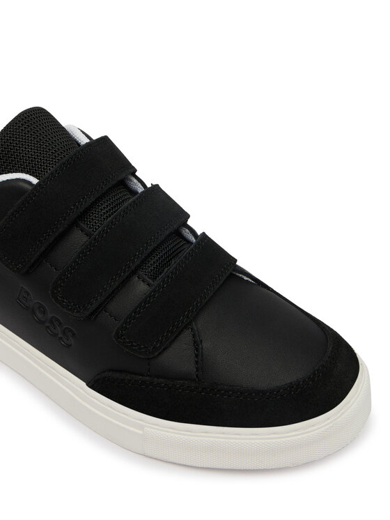 BOSS BOSS Sneakersy J52818 S Čierna