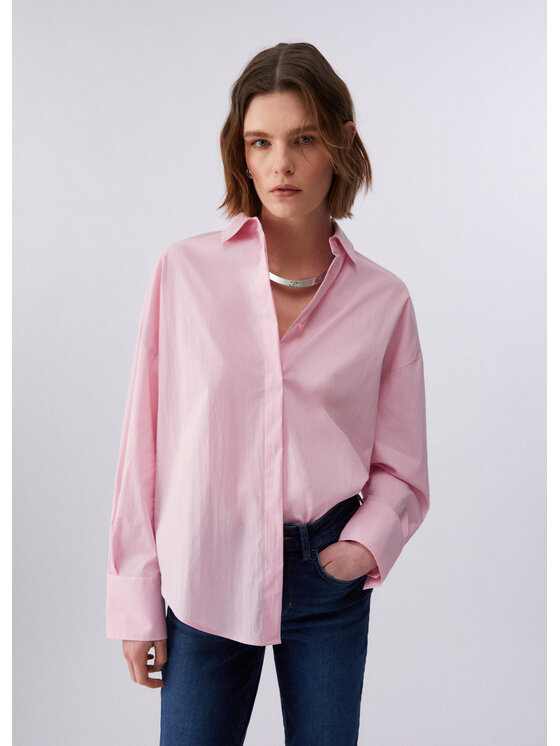 Liu Jo Liu Jo Camicia WA6112T039A32802 Rosa Regular Fit