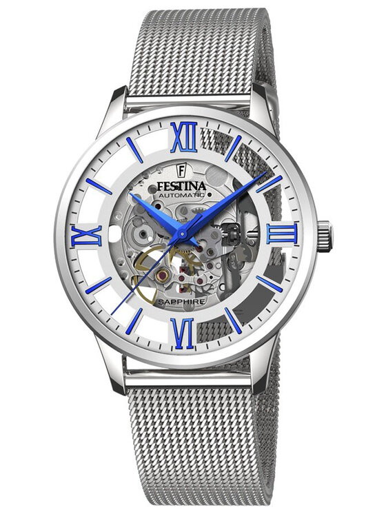 Festina Festina Zegarek F20534/1 Srebrny