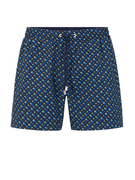 BOSS Boss Kopalne hlače 50469341 Modra Regular Fit