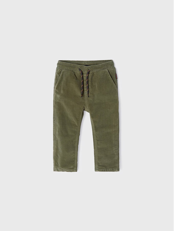 Mayoral Mayoral Spodnie materiałowe 2532 Zielony Jogger Fit