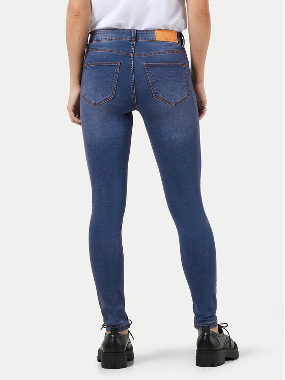 Noisy May Noisy May Jeans hlače Billie 27024945 Modra Skinny Fit