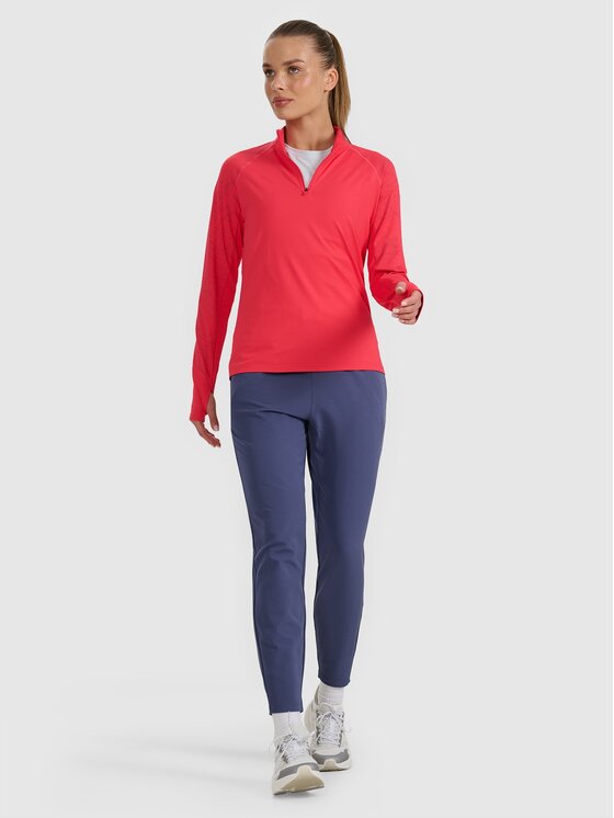 4F 4F Spodnie damskie 4FWAW25TFTRF0931-32S Niebieski Regular Fit