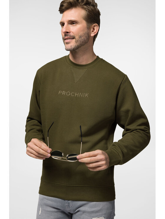 Próchnik Próchnik Bluza PM 8 BL073222000050 Zielony Regular Fit