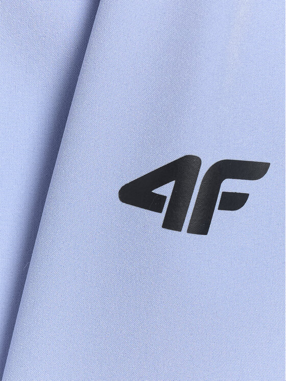 4F 4F Kurtka przejściowa MIDSHOP TEXTILE Niebieski Slim Fit