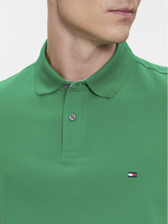 Tommy Hilfiger Tommy Hilfiger Polo 1985 Regular Polo MW0MW17770 Zelena Regular Fit