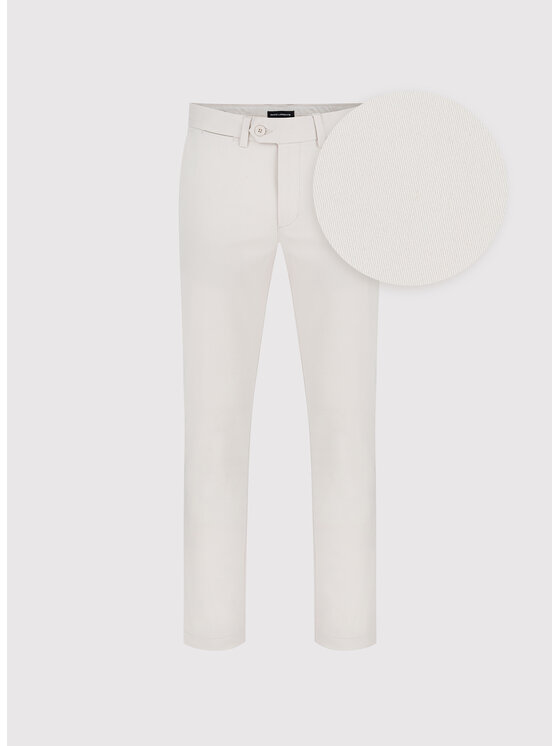 Pako Lorente Pako Lorente Chinosy P26WN-WX-010 Beżowy Slim Fit