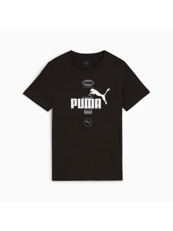 Puma Puma T-Shirt 681858 Czarny Regular Fit
