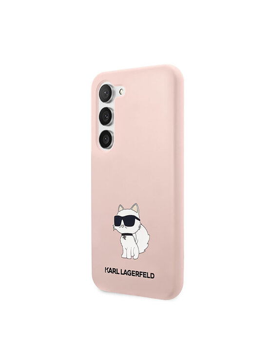 KARL LAGERFELD KARL LAGERFELD Etui na telefon Silicone Choupette Różowe złocenie