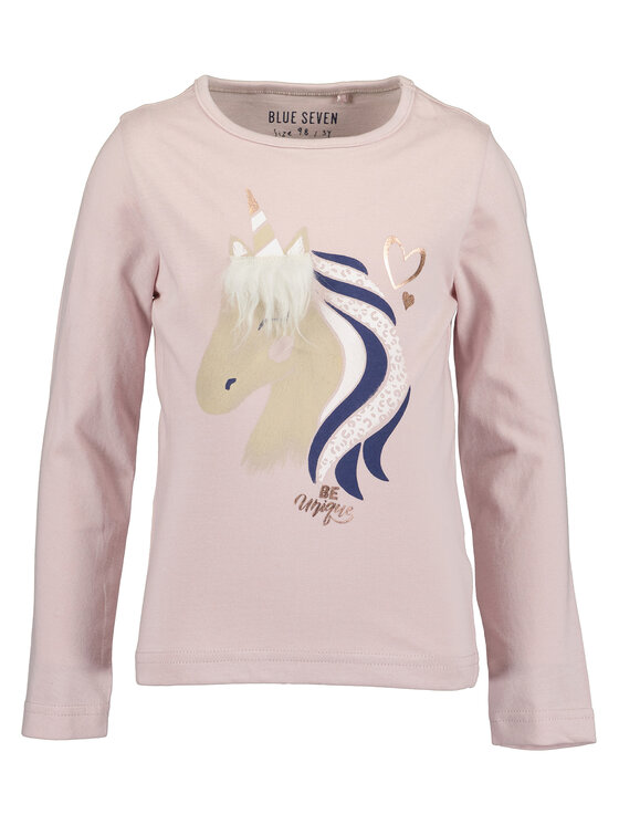 Blue Seven Blue Seven Bluza 750729 X Roza Regular Fit