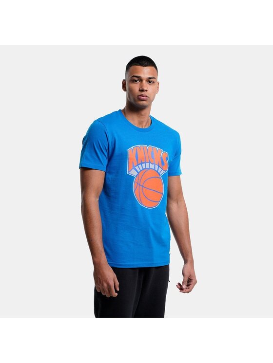 Mitchell & Ness Mitchell & Ness Tričko BMTRINTL1051-NYKROYA Modrá Regular Fit