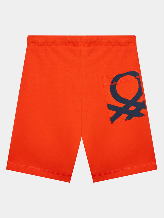 Bermuda Cotone United Colors Benetton Con Coulisse E Stampa