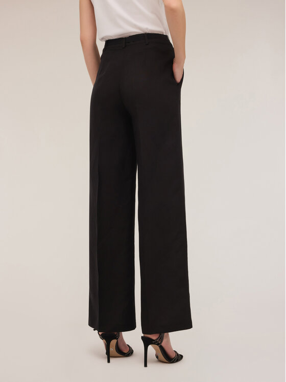 Motivi Motivi Pantaloni di tessuto P296Q003957N033 Nero Over Fit