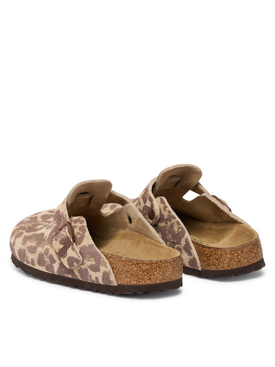Birkenstock Birkenstock Шльопанці Boston Print 1033324 Коричневий